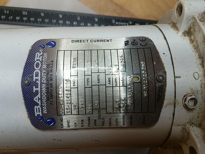 Used Baldor CDPWD3310 Washdown Duty, .25 HP