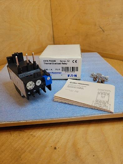 Eaton Cutler Hammer C316 FNA3E Thermal Overload Relay