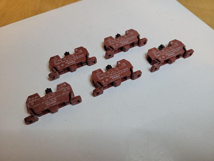 Used Siemens 3SB14 20-0B, Lot Of Five