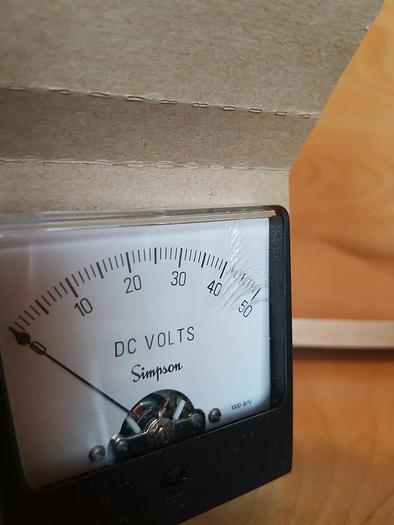 Simpson 09600, 1227A 0-50 DCV **See pictures!