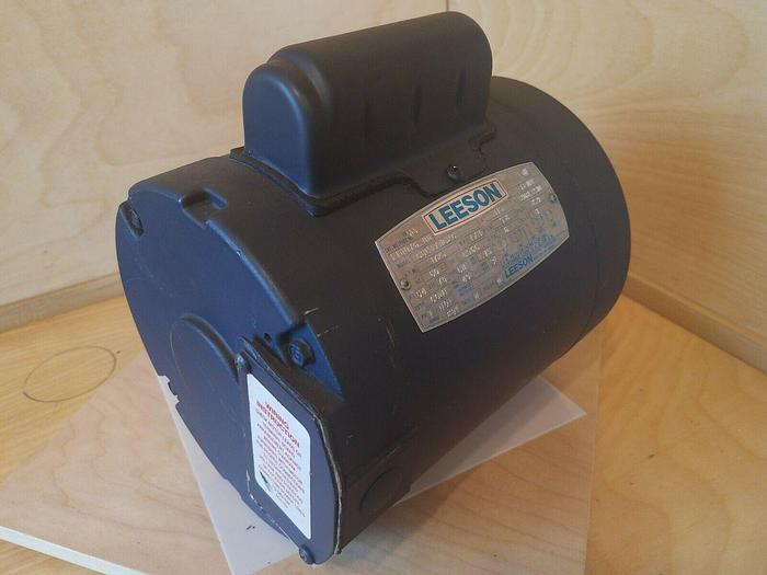 Used Leeson 110076.00 C6C17NC2N 1/3 HP, 1725 RPM