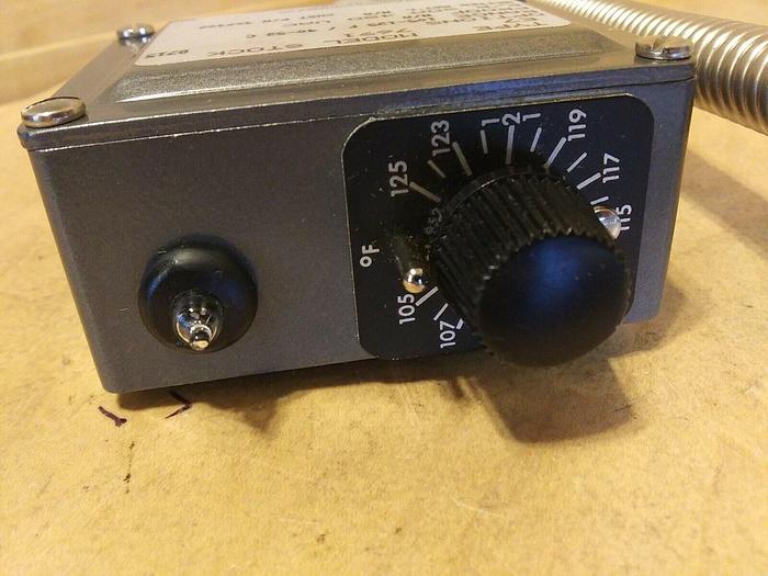 United Electric E7 7691 Temperature Controller * Range 105-125°F