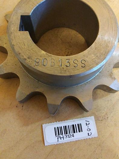 Martin BOB13SS Keyed Roller Sprocket. 13 teeth