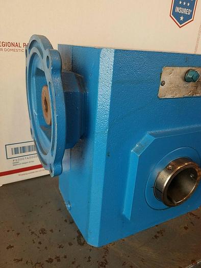 Used Falk 1325WBQM1A Worm Gear Reducer, 60:1 Ratio Hollow Shaft