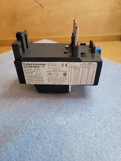 Eaton Cutler Hammer C316 FNA3G, Thermal Overload Relay 490754666636
