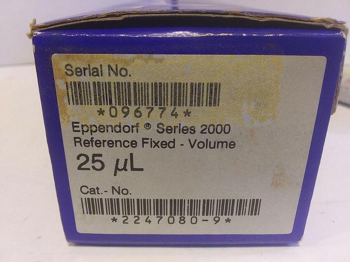 Used Brinkmann Series 2000 Eppendorf Reference
