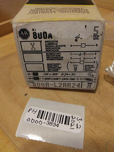 Allen Bradley 800R-L2AA24 Indicator (Box of 5)