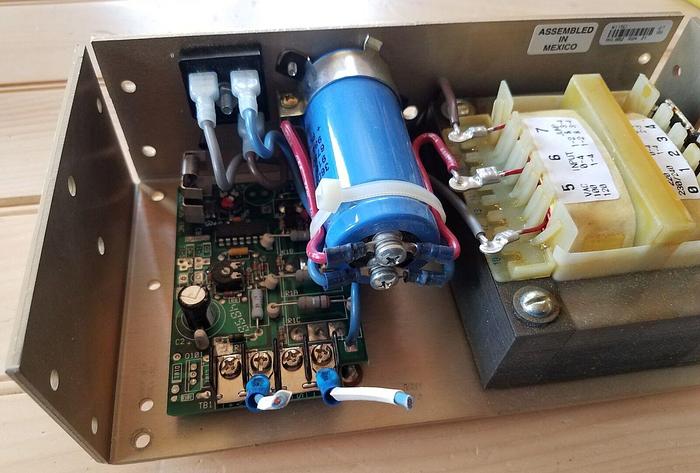 Used DELTRON W115D 24.0 Volt 4.8 Amp Power Supply, Used Condition