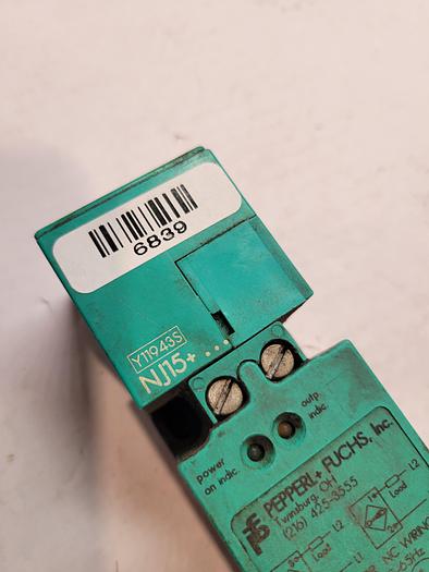 Used Pepperl-Fuchs Y12516S W, Y11943S NJ15, 08275S U4