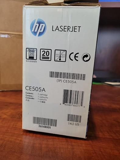 Used HP 05A Black LaserJet Toner Cartridge for P2035 / P2055 Printer 14181007819