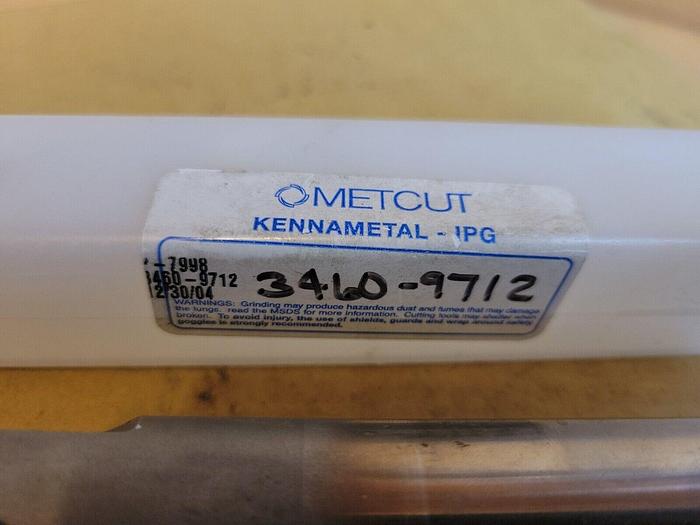Used Kennametal METCUT 3460-9712