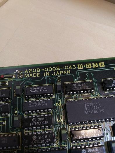 Used Fanuc A20B-0008-0430.05A CRTC/Puncher