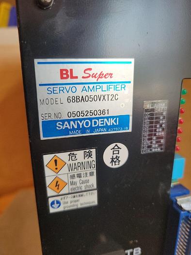 Used Sanyo Denki 68BA050VXT20 Servo Amplifier