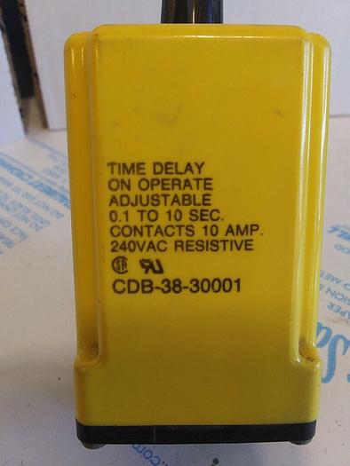Used Potter & Brumfield CDB-38-30001 Time Delay Relay