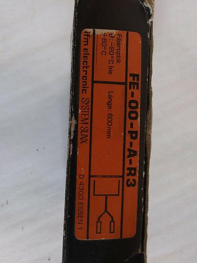 IFM Electronic FE-00-P-A-R3 Fiber Optic Through Beam Sensor
