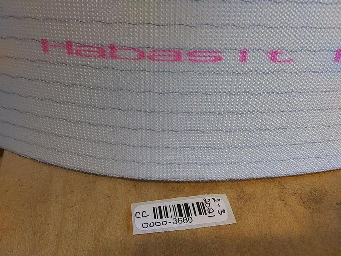 Habasit FNT-8EEWE Food Grade White Belt 6700mm x 100mm 14-095533