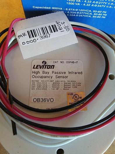 Leviton OSFHB-ITW High Bay 360° Occupancy Sensor