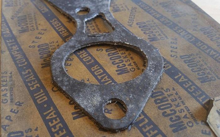 McCord "Manifold Set" SMS2649, S3213 - for 1937 - 1942 Hudson 6 - GASKET ONLY