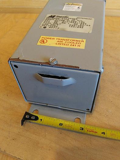 Used Jefferson 211-0001-000 Transformer 240/480volts Outdoor Type 3R