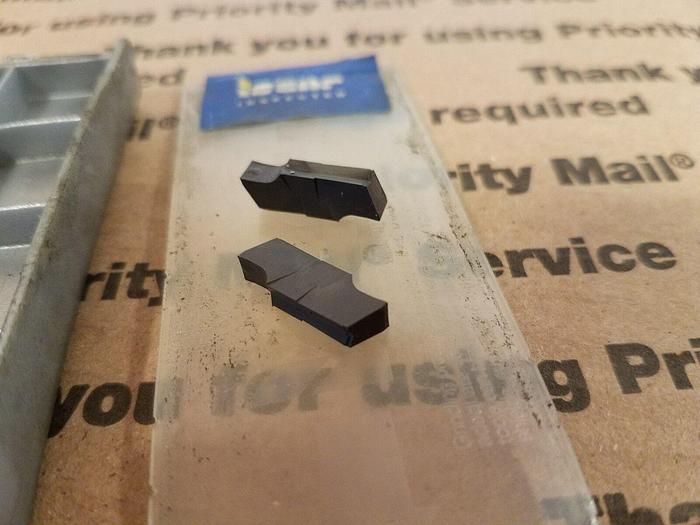 Used ISCAR Iscar GIPI 3.96-0.20 QTY FIVE Carbide Inserts