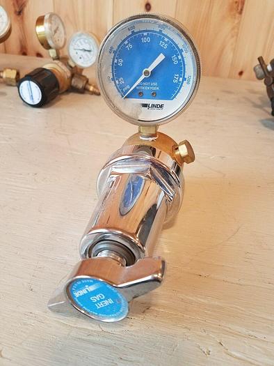 Used Air Pressure Regulator Lot, Fisher Scientific, HOKE, MG, Linde - QTY 5