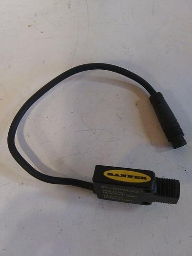 Used Banner QS12VP6LVQ Sensor with PKW4-2 Cable