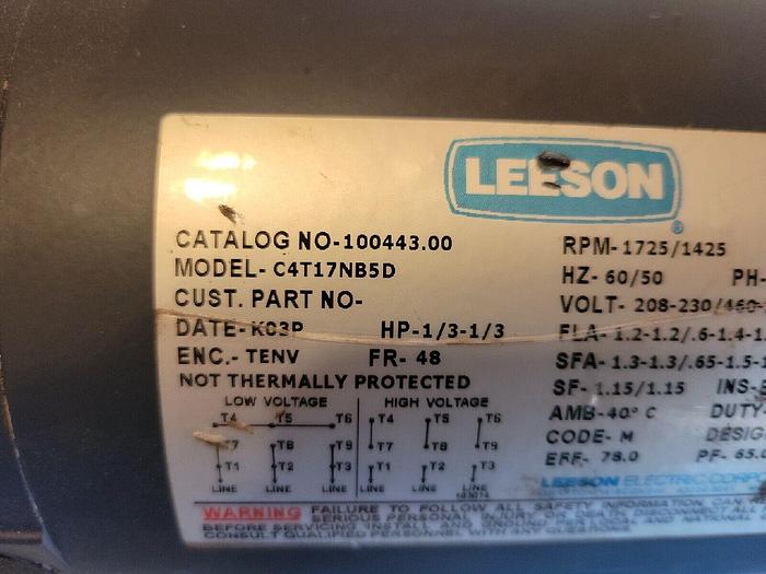 Leeson C4T17NB5D, 100443.00