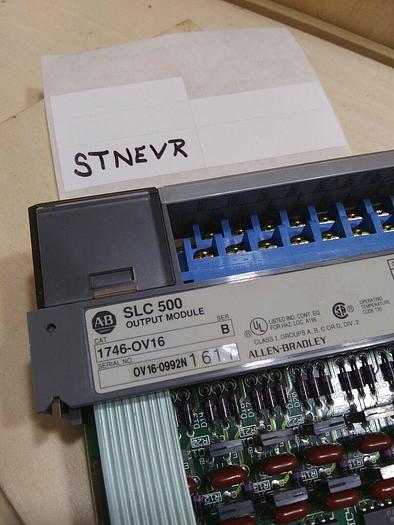 Used Allen Bradley SLC500 1746-OV16 Series B Output Module