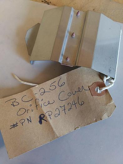 Marsh RP27246 Orfice Cover BC-256/BC-352  *new parts