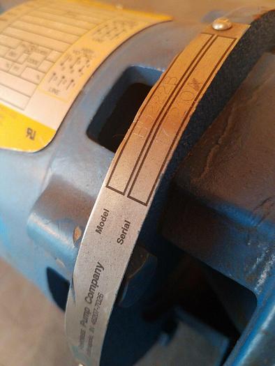 Used Baldor JM3115 w/ Peerless Pump B9222B