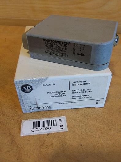 Allen Bradley 42DRP-5000 Photo Switch Diffuse Photohead