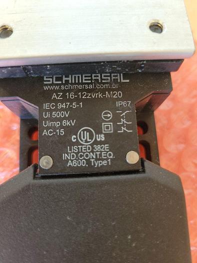 Used Schmersal AZ 16-12zvrk-M20