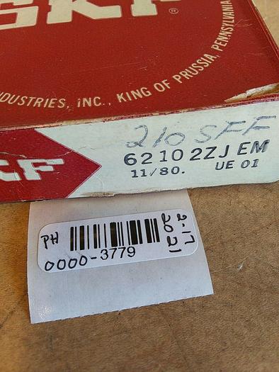 SKF 6210 2ZJEM 62102ZJEM Sealed Ball Bearing