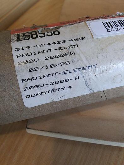 Chromalox 319-874423-009 Radiant-Element (Box of 4)