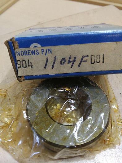 Andrews 904 Ball Thrust Bearing D81