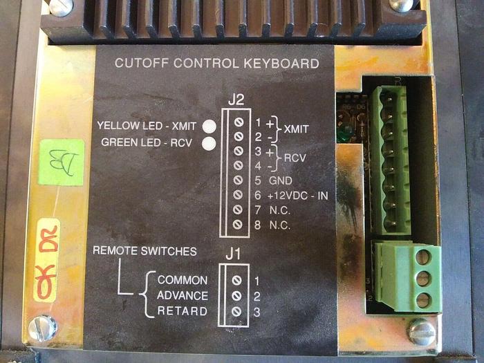 Used Quad Tech 4920432410079 Cutoff Control Keyboard Driver