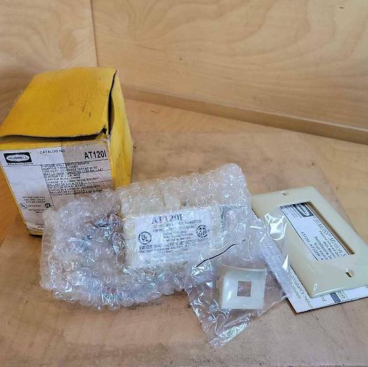 Hubbell Motion Detector Wall Switch Sensor AT 1201 Ivory New