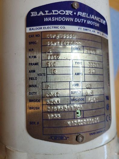 Baldor Reliance CDPWD3330 Washdown Duty Motor