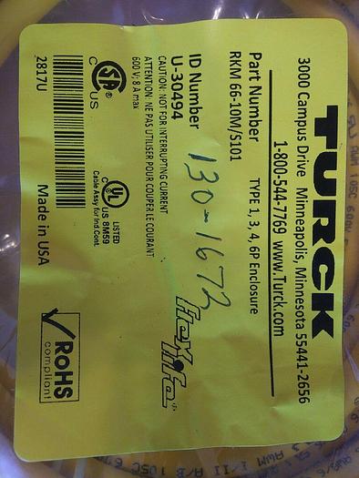 Turck RKM 66-10M/S101 Cable