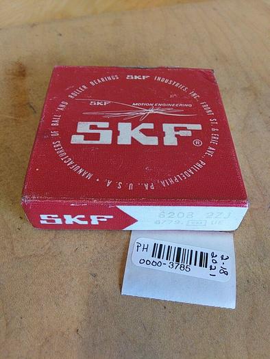 SKF 6208 2ZJ 62082ZJ Sealed Ball Bearing