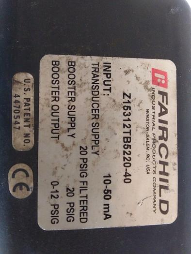 Used Fairchild Z15312TB5220 Transducer with ED1825 Regulator