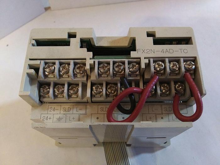 Used Mitsubishi FX2N-4AD-TC Programmable Controller