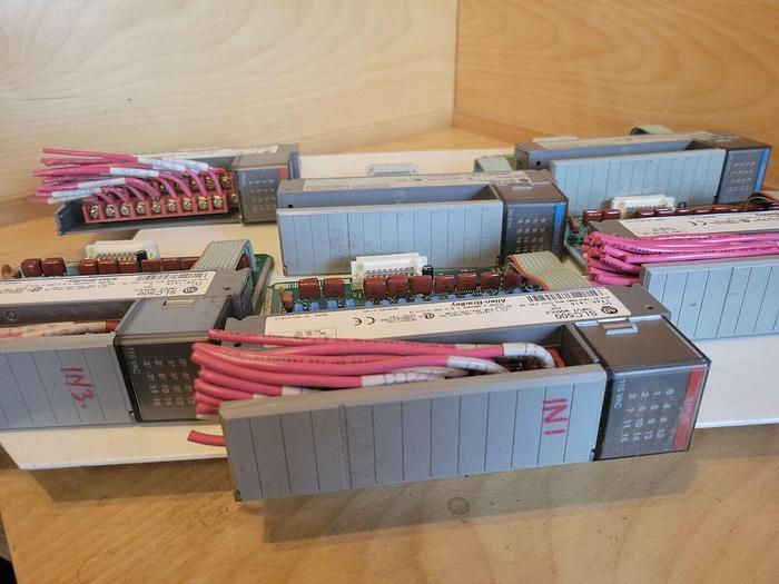 Used Allen Bradley BULK LOT - 1746-OV16, 1746-OA16, 1746-IA16 Input/Output