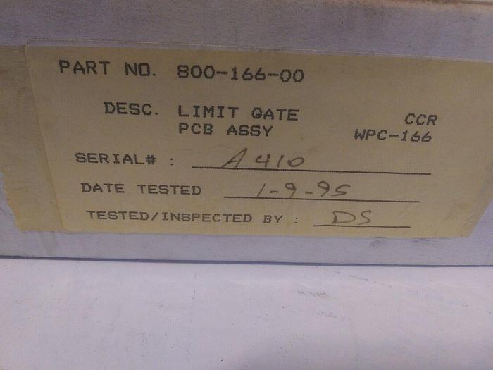 Used WPC 800-166-00 Limit Gate