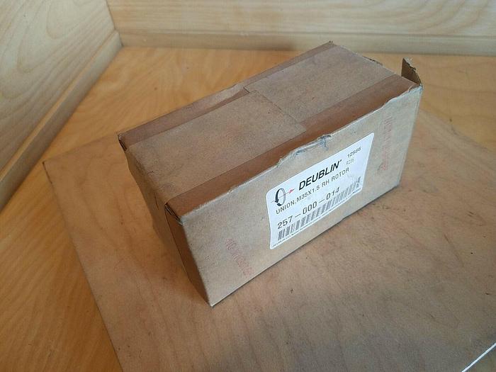 Used Deublin 257-000-014 M35x1.5 RH Rotor Union - Refurbished/Repaired
