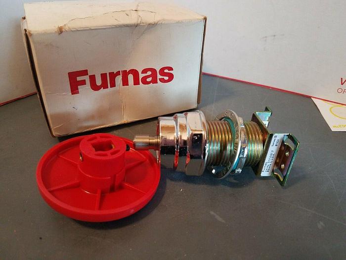 Furnas 51PA9E2 Mushroom Operator 2-1/2 Red Hazardous Location