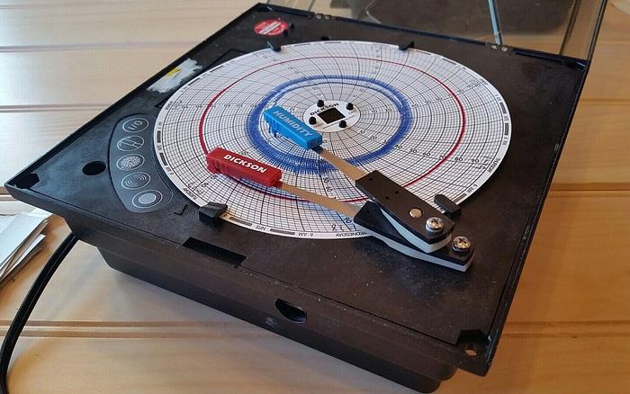 Used Dickson TH601 Humidity Recorder