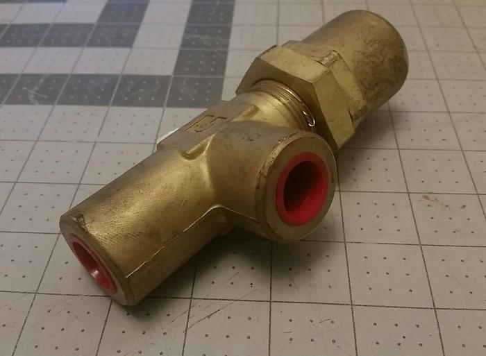 Used Parker KR 632B-12-1/2-2 Brass Hydraulic Valve