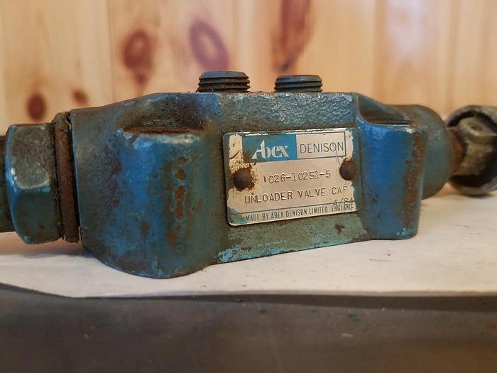 Used Denison Abex 026-10251-5 Unloader Valve Cap
