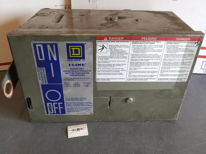 Used Square D PFH36030G I-Line 30amp Busway Disconnector Unit